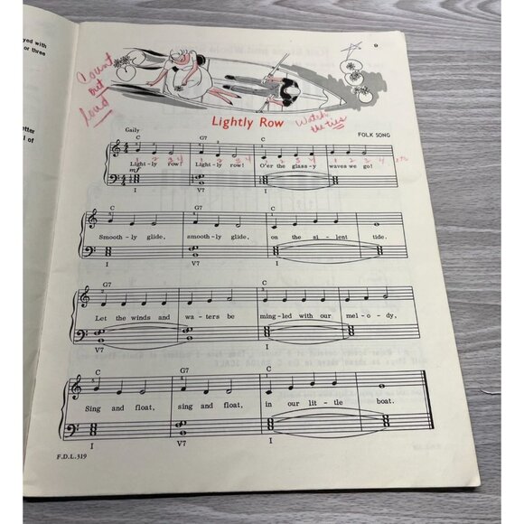 Piano Student Level 2 David Carr Glover Library Vintage 60s Sheet Music Book - Picture 3 of 9